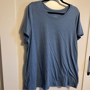 3X Torrid blue cotton jersey tee